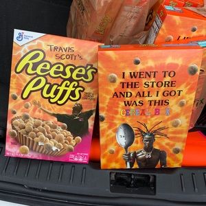 Travis Scott Reese’s puffs